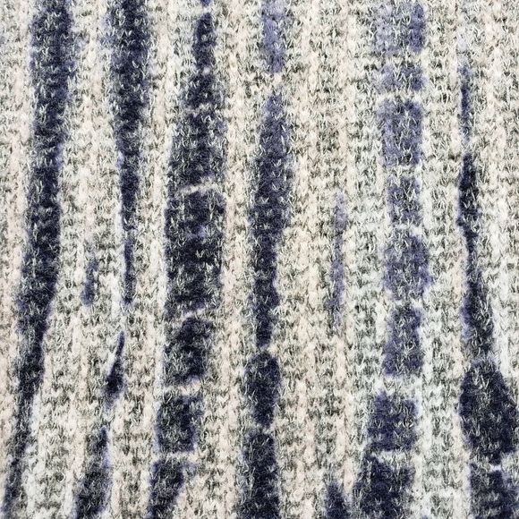 Nally & Millie Blue & Gray Lightweight Long Sleeve Sweater Small - Picture 6 of 8